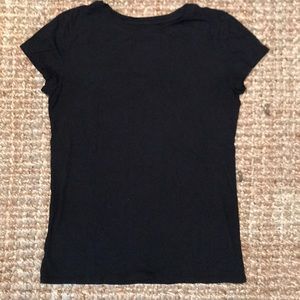 Basic black tee